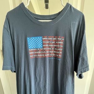 Life is good star spangled banner tshirt